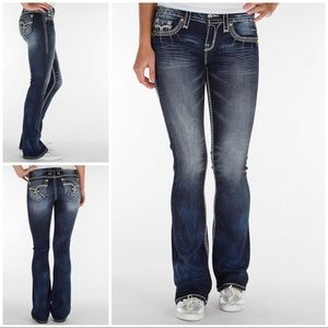 Miss Me Raizel Mid-Rise Boot Stretch Jean Size 30